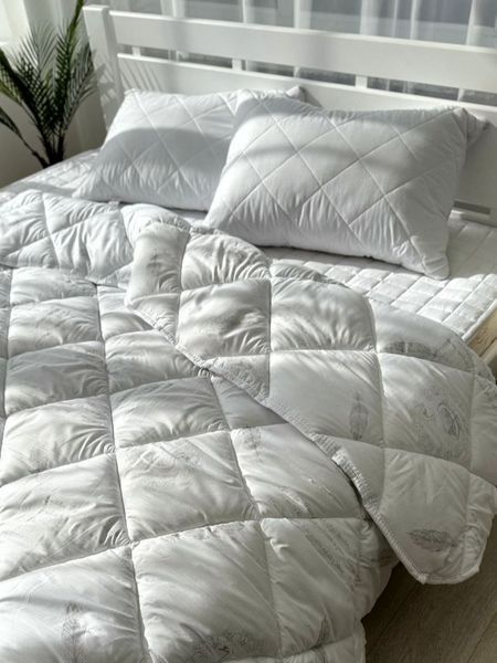 Одеяло всесезонное &laquo;Эко-пух&raquo; &mdash; микрофибра, лёгкое, гипоаллергенное BLANKET-ECO-DOWN-MICROFIBER фото