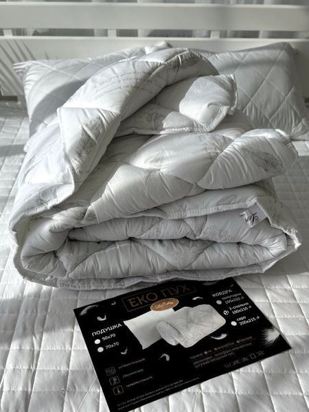 Одеяло всесезонное &laquo;Эко-пух&raquo; &mdash; микрофибра, лёгкое, гипоаллергенное BLANKET-ECO-DOWN-MICROFIBER фото