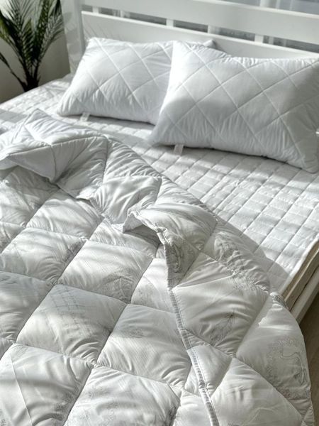 Одеяло всесезонное &laquo;Эко-пух&raquo; &mdash; микрофибра, лёгкое, гипоаллергенное BLANKET-ECO-DOWN-MICROFIBER фото