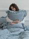 Комплект постельного белья с рюшами Варёный хлопок &bull; 100% хлопок Soft Collection &bull; Волна BOILED-COTTON-KHYLIA-RUSH-A фото 2