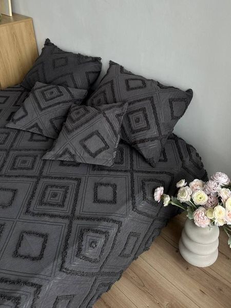 Покривало у скандинавському стилі, колір графіт, Туреччина SCANDI-GRAPHITE фото