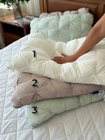 Анатомічна подушка (тісто) &mdash; м'яка, з мікрогелем, чохол з мікрофібри PILLOW-ANATOMIC-DOUGH-MICRO-50x70 фото