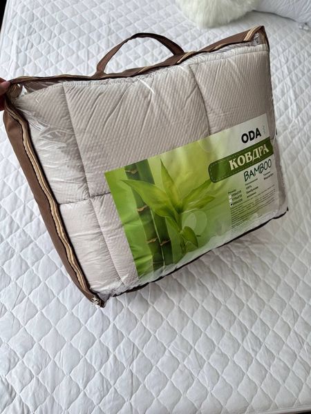 Ковдра бамбук (ОДА) &mdash; легка, антибактеріальна, всесезонна Варіант 1 BLANKET-BAMBOO-ODA-1 фото
