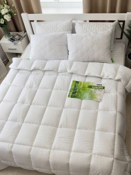 Ковдра бамбук (ОДА) &mdash; легка, антибактеріальна, всесезонна Варіант 1 BLANKET-BAMBOO-ODA-1 фото