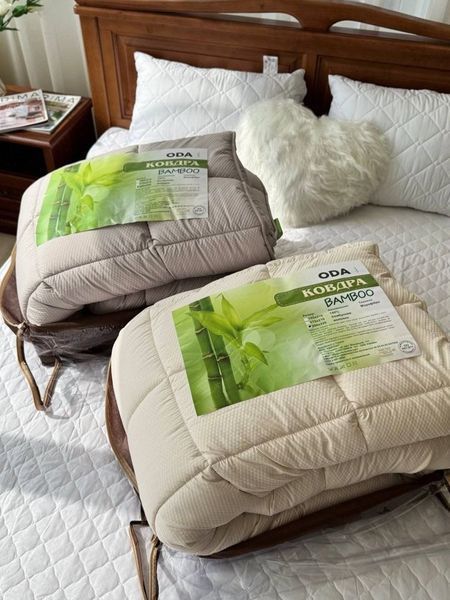 Ковдра бамбук (ОДА) &mdash; легка, антибактеріальна, всесезонна Варіант 1 BLANKET-BAMBOO-ODA-1 фото