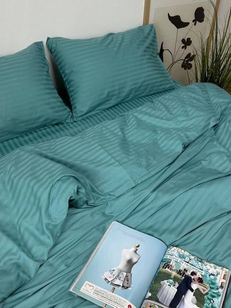 Комплект постільної білизни Страйп-сатин &bull; 100% бавовна &bull; Тіфани STRIPE-SATIN-TIFANI фото