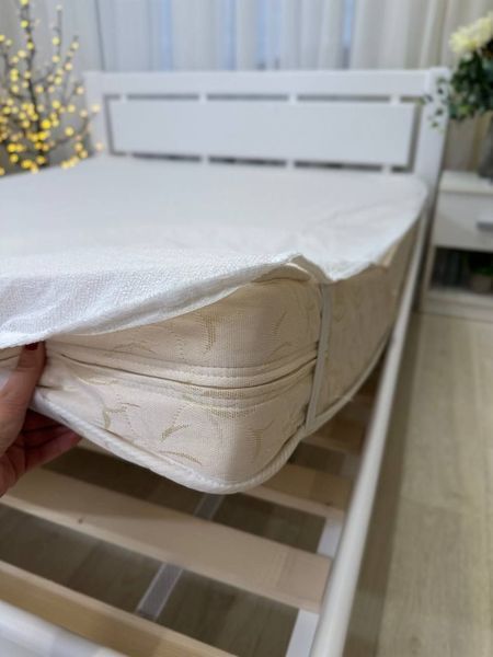 Наматрацник аквастоп на гумках (ТЕП) &mdash; бамбукова тканина, водонепроникний MATTRESS-PAD-AQUASTOP-TEP фото