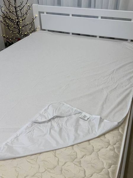Наматрацник аквастоп на гумках (ТЕП) &mdash; бамбукова тканина, водонепроникний MATTRESS-PAD-AQUASTOP-TEP фото