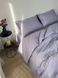 Комплект постельного белья Страйп-сатин &bull; 100% хлопок &bull; Лиловый STRIPE-SATIN-LILOVYI фото 7