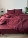 Комплект постільної білизни Страйп-сатин &bull; 100% бавовна &bull; Бордо STRIPE-SATIN-BORDO фото 1