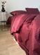 Комплект постільної білизни Страйп-сатин &bull; 100% бавовна &bull; Бордо STRIPE-SATIN-BORDO фото 3