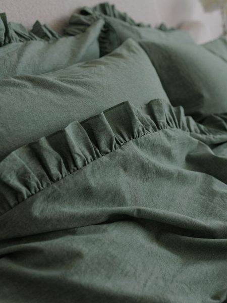 Комплект постельного белья Варёный хлопок &bull; 100% хлопок Soft Collection &bull; Зелёный чай BOILED-COTTON-ZELENYI-CHAI-A фото