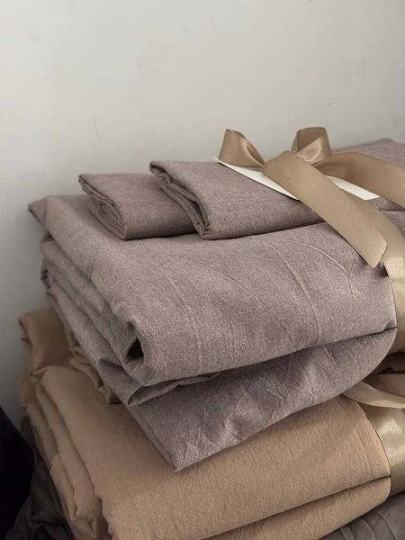 Комплект постільної білизни Варена бавовна &bull; 100% бавовна Soft Collection &bull; Какао BOILED-COTTON-KAKAO-A фото