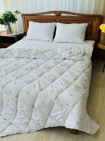 Ковдра всесезонна Cotton (ТЕП) &mdash; легка, дихаюча, з бавовняним наповнювачем BLANKET-COTTON-TEP фото
