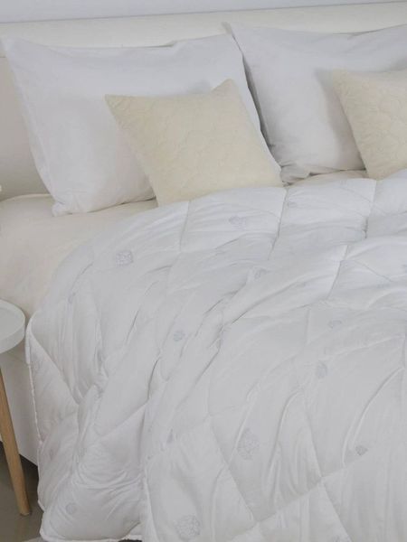 Ковдра всесезонна Cotton (ТЕП) &mdash; легка, дихаюча, з бавовняним наповнювачем BLANKET-COTTON-TEP фото