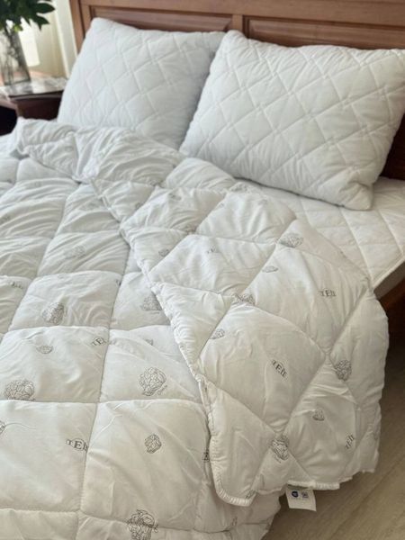 Ковдра всесезонна Cotton (ТЕП) &mdash; легка, дихаюча, з бавовняним наповнювачем BLANKET-COTTON-TEP фото