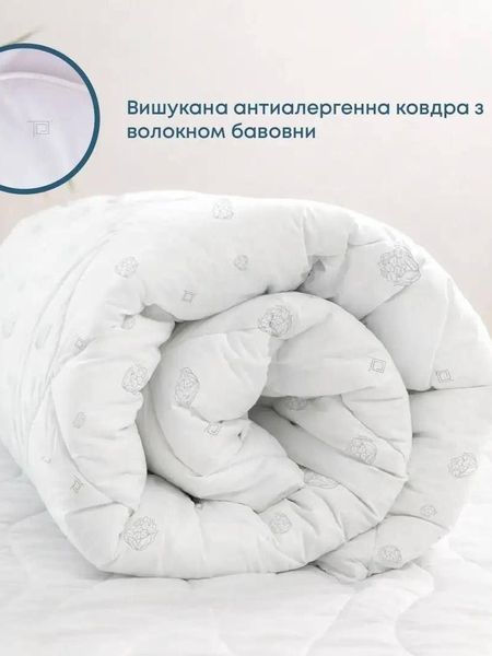 Ковдра всесезонна Cotton (ТЕП) &mdash; легка, дихаюча, з бавовняним наповнювачем BLANKET-COTTON-TEP фото