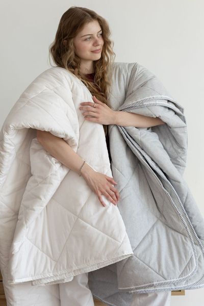 Одеяло всесезонное ELITE WARM &mdash; 70% шерсть, 30% холлофайбер, 300 г/м&sup2; ELITE-WARM-WOOL фото