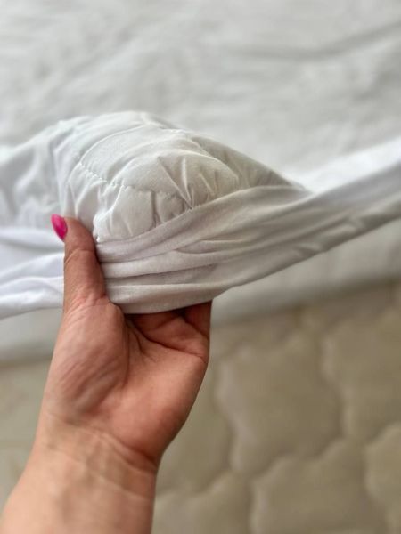 Наматрацник стьобаний водонепроникний kayra &mdash; бавовна, мембрана, Туреччина MATTRESS-PAD-QUILTED-KAYRA фото