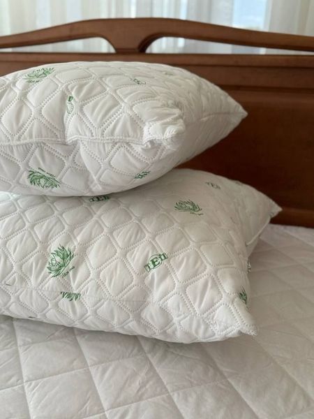 Подушка ALOE VERA (ТЕП) &mdash; гіпоалергенна з ефектом алое вера (мікрофібра) PILLOW-ALOEVERA-TEP фото