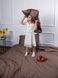 Комплект постельного белья Сатин Soft Collection &bull; 100% хлопок &bull; Мокко SATIN-SOFT-MOKKO-A фото 4