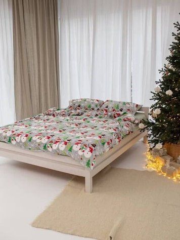 Комплект плюшевої постільної білизни, Принт № 3 PLUSH-PRYNT-3 фото