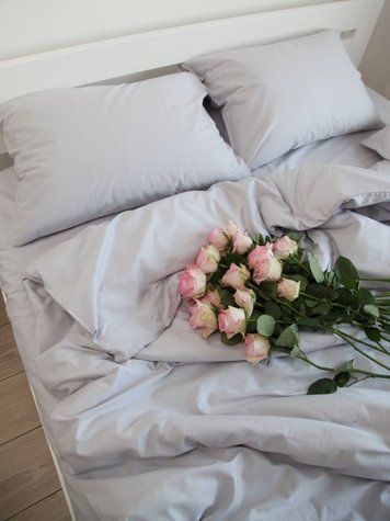 Комплект постельного белья Сатин Soft Collection &mdash; 100% хлопок &mdash; Серебристый SATIN-SOFT-SRIBNYI-A фото