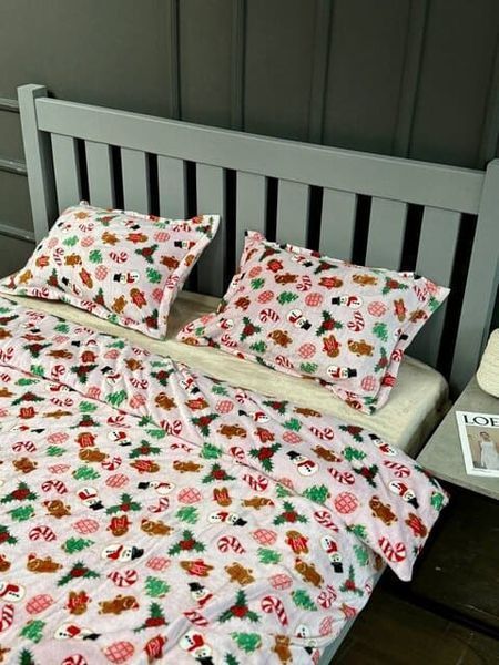Дитячий комплект плюшевої постільної білизни, Солодке свято PLUSH-KIDS-SWEET-HOLIDAY фото