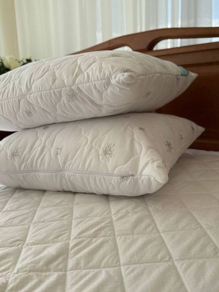 Подушка ALOE VERA (ТЕП) з ефектом алое вера (мембрана, знімний чохол) PILLOW-ALOEVERA-TEP-MEMBRANA фото