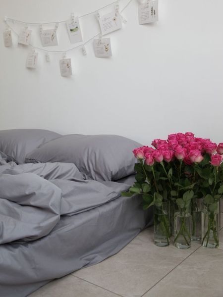 Комплект постельного белья Сатин Soft Collection &bull; 100% хлопок &bull; Серый SATIN-SOFT-SIRYI-A фото