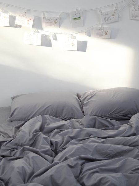 Комплект постельного белья Сатин Soft Collection &bull; 100% хлопок &bull; Серый SATIN-SOFT-SIRYI-A фото