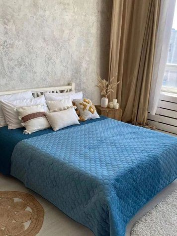 Велюрове покривало ТЕП &mdash; преміальне, двостороннє (варіант 4) BLANKET-VELOUR-TEP-4 фото