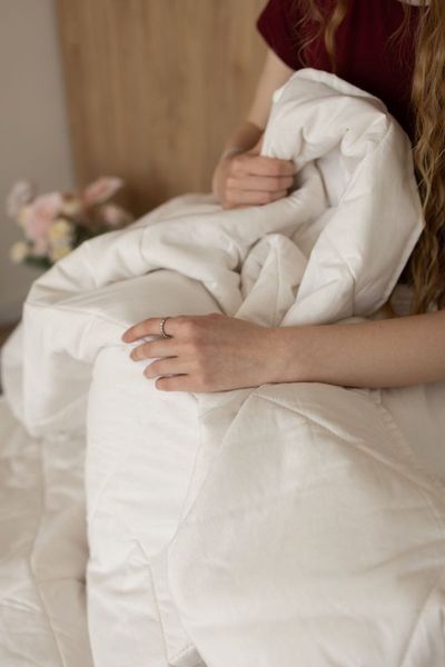 Одеяло всесезонное ELITE WARM &mdash; 70% хлопок, 30% холлофайбер, 300 г/м&sup2; ELITE-WARM-COTTON фото