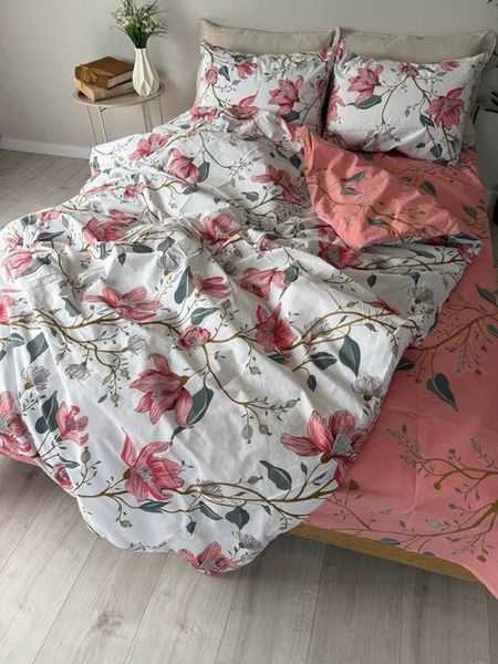 Комплект постельного белья Бязь Gold Lux &bull; 100% хлопок &bull; Красный букет BYAZ-GOLD-CHERVONIY-BUKET-V фото
