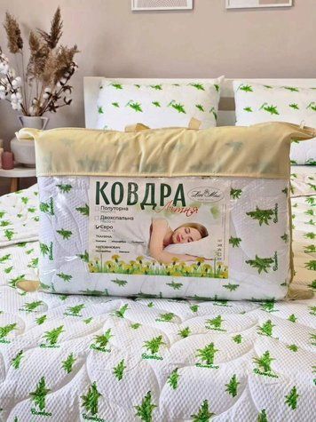 Одеяло летнее Бамбук &mdash; легкое, дышащее, с бамбуковым волокном KOVDRA-BAMUK фото