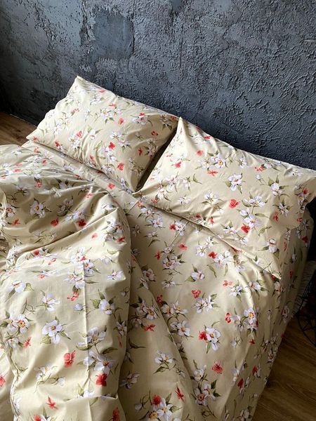 Комплект постільної білизни Бязь Gold Lux &bull; 100% бавовна &bull; Яблуневий цвіт BYAZ-GOLD-YABLUNEVYI-TSVIT фото