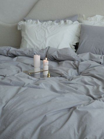 Комплект постельного белья Варёный хлопок &bull; 100% хлопок Soft Collection &bull; Серый BOILED-COTTON-SIRYI-A фото
